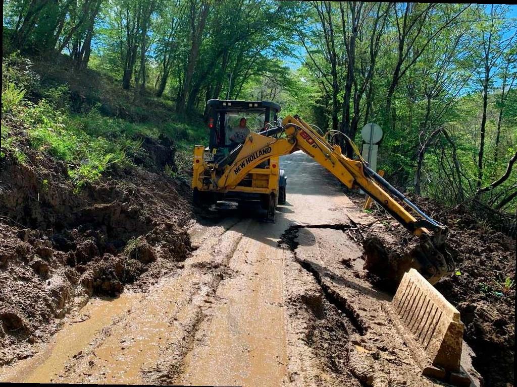 В Сочи восстановлен проезд в село Веселое
