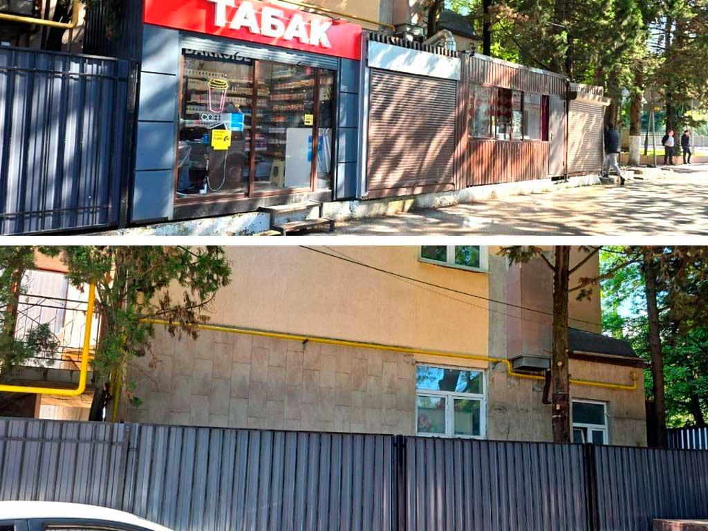 В Адлере закрыли незаконные торговые точки