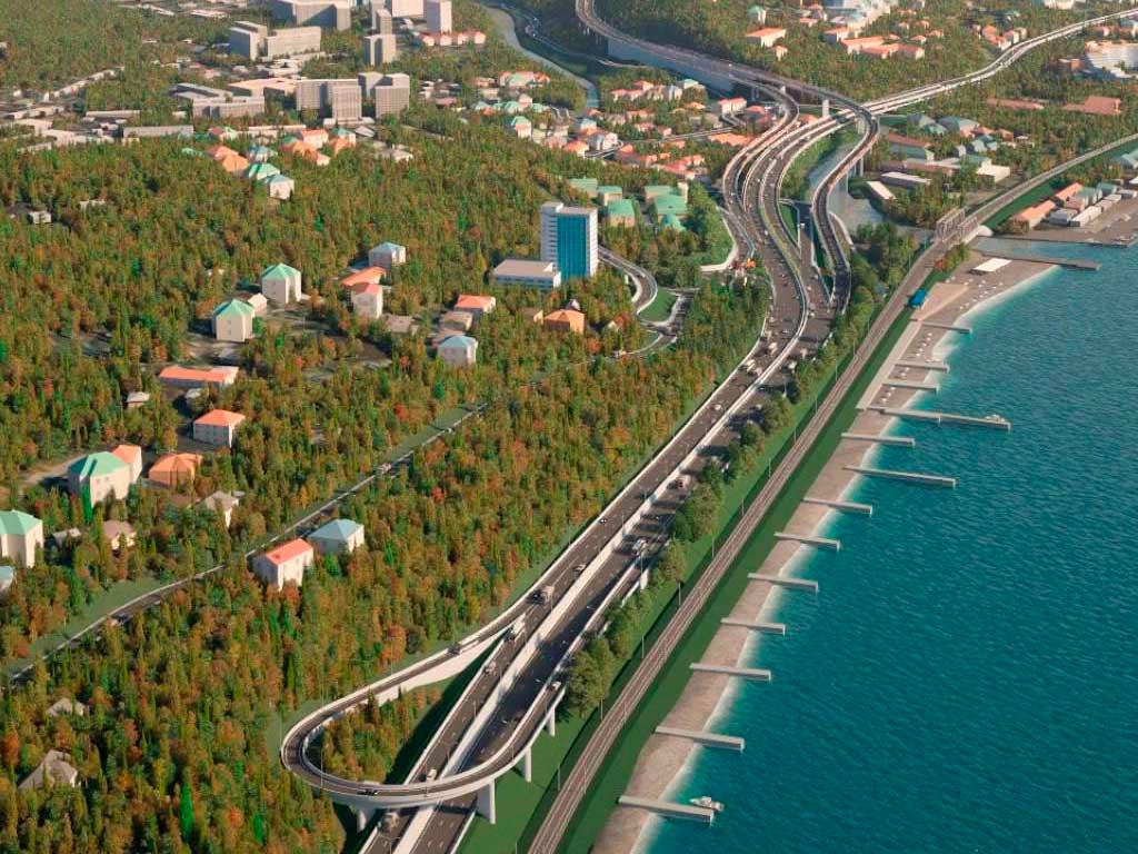 Возведение разворотной петли на обходе Адлера началось в Сочи