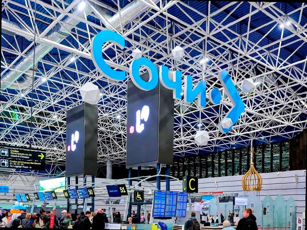 Ограничения на полеты в аэропорту Сочи сняты
