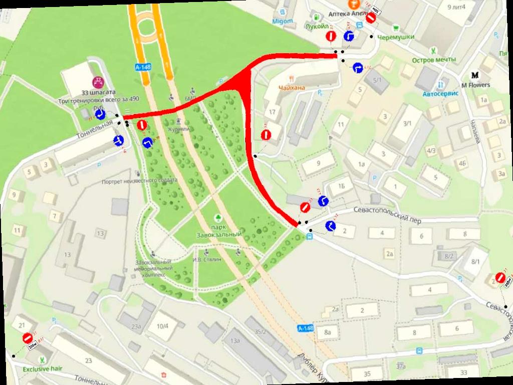 В День защитника Отечества в центре Сочи ограничат движение у мемориала