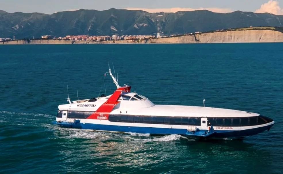 Скоростная «Комета 120М» начала регулярные рейсы между Сириусом и Сочи
