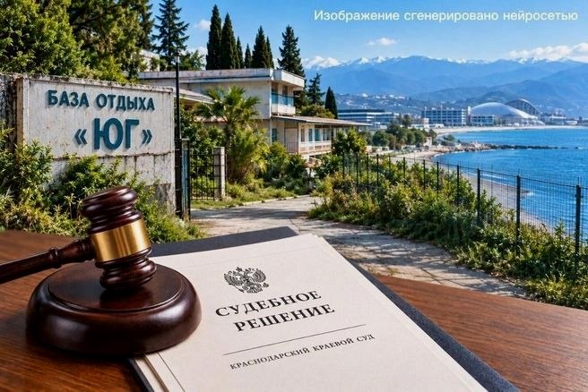 Базу отдыха «Юг» в Сириусе обязали снести из-за нарушения условий аренды