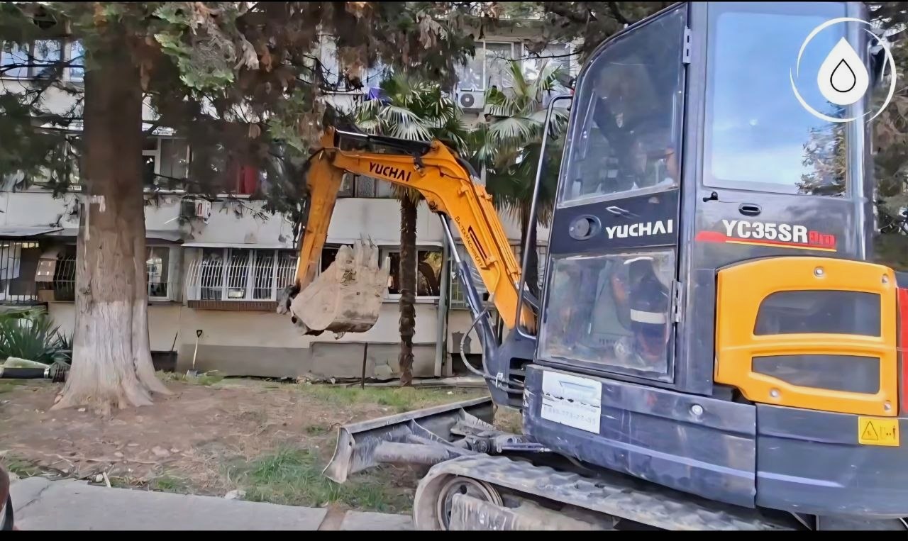 Ремонт водовода на улице Пасечная в Сочи завершен
